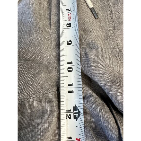 Athleta Cabo Linen 4" Short in Chambray Gray Size 12 - Picture 6 of 10